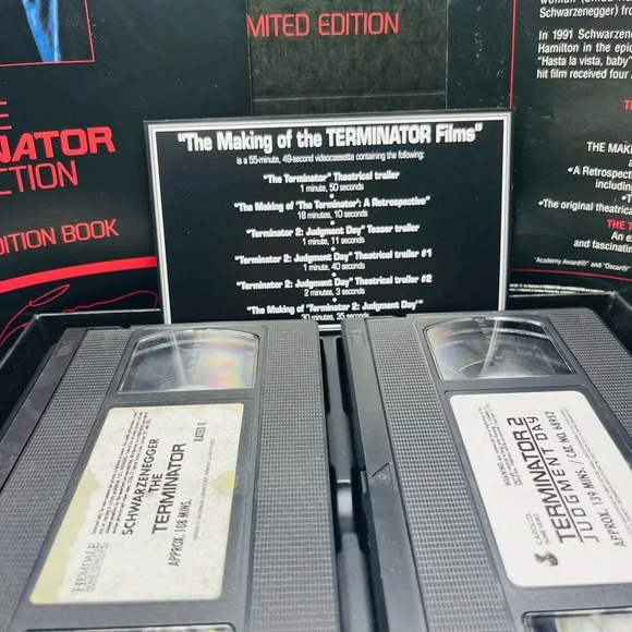 Terminator VHS Collection Limited Edition - Picture 2 of 11